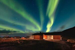 bellissimo aurora Borealis foto