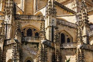 segovia Cattedrale, un' romano cattolico religioso Chiesa nel segovia, Spagna. foto