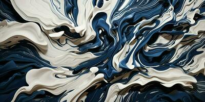 ai generato astratto liquido marmo, fumo effetto digitale onda fluido modello struttura arte sfondo sfondo design.lusso inchiostro acqua struttura marmorizzazione acrilico flusso intreccio colori illustrazione. foto