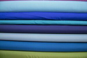 multicolore tessile tessuto astratto modello textures può essere Usato come sfondo sfondo foto