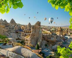 mattina nel Cappadocia foto