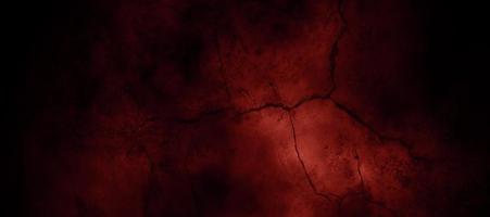 sfondo spaventoso horror rosso scuro. cemento rosso scuro grunge texture foto