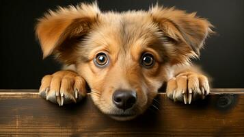 ai generato adorabile sfondo carino cani - giocoso canino compagni per allegro animale domestico Gli amanti foto