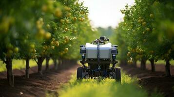 ai generato ai trasformando agricolo pratiche ai generato foto