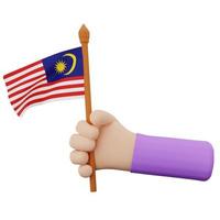 concetto di festa nazionale della Malesia foto