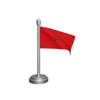 concetto di bandiera del marocco festa nazionale del marocco foto