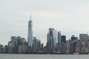 skyline di new york city foto