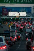 bangkok, Tailandia, 2023 - corsa ora traffico, traffico marmellata. foto