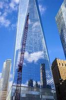 One World Trade Center ed edifici, Manhattan, New York. Stati Uniti d'America foto