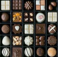 ai generato io volere Di Più bianca cioccolato foto