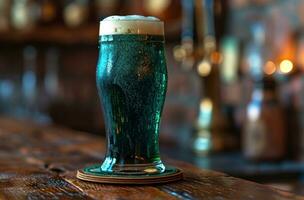 ai generato st Patrick giorno e birra nel Irlanda, st Patrick giorno e irlandesi birra foto