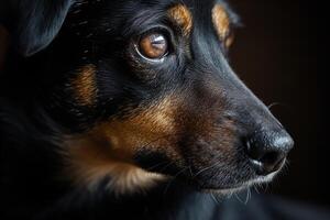 ai generato nazionale cucciolo giorno bellissimo cane foto