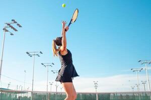 tennis Tribunale, atletico corpo. fitness, peso perdita foto