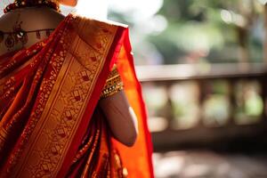 ai generato tonalità di felicità un' viaggio attraverso il colorato arazzo di indiano feste foto