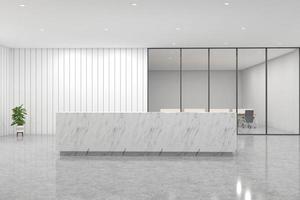 ufficio reception mockup interior design foto