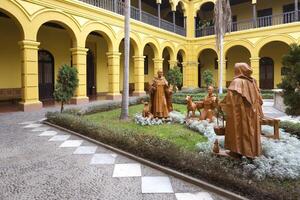 Lima, Perù, 2022 - basilica e convento di santo domingo o convento di il santo rosario, secondo chiostro, Lima, Perù foto