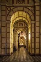 Lima, Perù, 2022 - basilica e convento di il vergine di misericordia, lato cappella, Lima, Perù foto