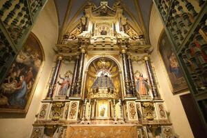 Lima, Perù, 2022 - basilica metropolitano Cattedrale di Lima, lato cappella, Lima, Perù foto