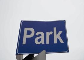 segno di parcheggio auto