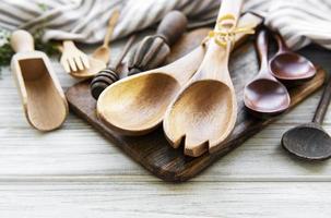 posate in legno utensili da cucina