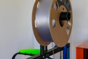 bobina di pla filamento per stampa 3d stampante, Materiale bobine foto