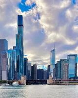 un' Visualizza di il grattacieli nel Chicago foto