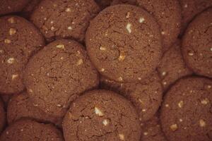 tradizionale cioccolato anacardio burro biscotti foto