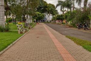 cassilandia, mato grosso do sul, brasile, 2021 -sao jose square foto