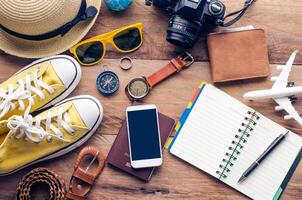 viaggio capi di abbigliamento Accessori abbigliamento lungo per il viaggio foto