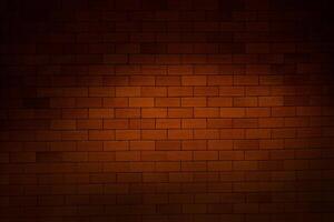 vecchio parete. rosso mattone parete, antico struttura, buio Marrone e rosso mattone parete, backgorund Immagine. foto