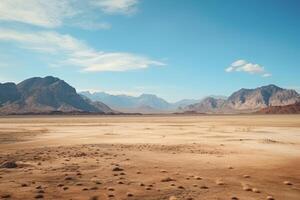 ai generato deserto paesaggio di Morte valle nazionale parco Nevada Stati Uniti d'America panorama foto