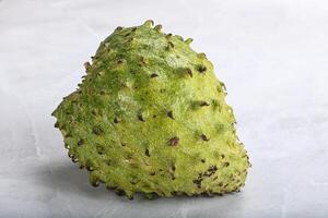 dolce maturo succoso esotico soursop foto