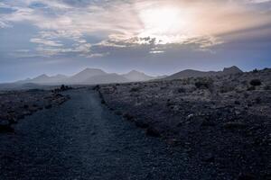 Lanzarote e il vulcani foto