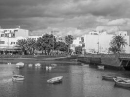 isola di lanzarote in spagna foto