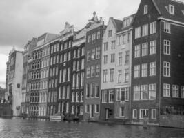 la città di Amsterdam nei Paesi Bassi foto