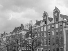 la città di Amsterdam nei Paesi Bassi foto