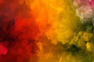 astratto colorato, multicolore Fumo diffusione, luminosa sfondo per pubblicità o disegno, sfondo per aggeggio foto