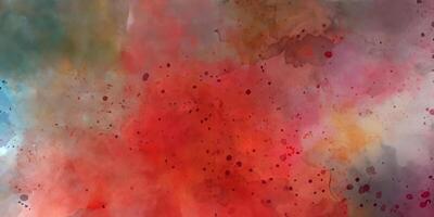 arancia astratto acquerello macro struttura sfondo. colorato fatto a mano tecnica acquarello. acquerello astratto sfondo, mano disegnato acquerello Borgogna. foto