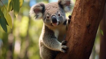 ai generato koala alto qualità Immagine foto