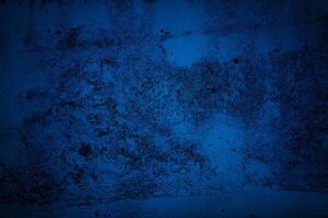 blu grunge calcestruzzo parete struttura sfondo. foto