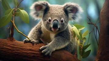 ai generato koala alto qualità Immagine foto