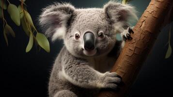 ai generato koala alto qualità Immagine foto