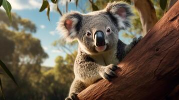 ai generato koala alto qualità Immagine foto