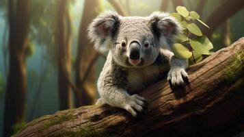 ai generato koala alto qualità Immagine foto