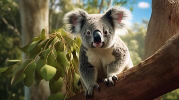 ai generato koala alto qualità Immagine foto