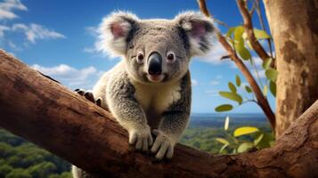 ai generato koala alto qualità Immagine foto