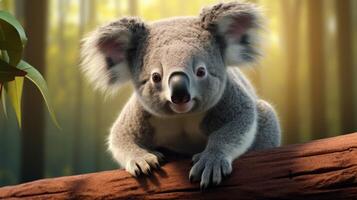 ai generato koala alto qualità Immagine foto