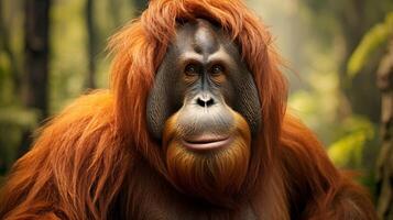 ai generato orangutan alto qualità Immagine foto