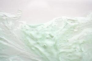 trasparente chiaro verde liquido siero gel cosmetico struttura sfondo foto