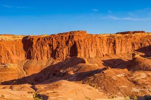 ai generato deserto paesaggio sfondo foto